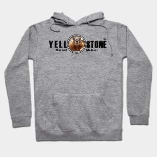 Marmot Madness, Yellowstone National Park Hoodie